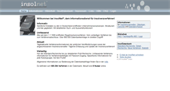 Desktop Screenshot of insolnet.de